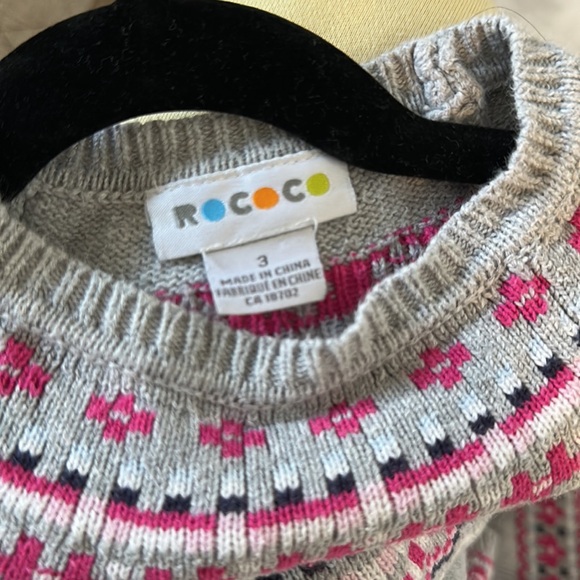 Rococo 3Y Sweater Dress - Picture 3 of 3